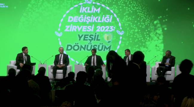  "İklim Değişikliği Zirvesi 2023: Yeşil Dönüşüm" 