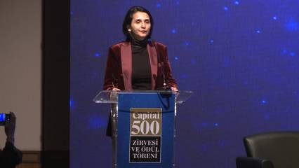  Capital 500 Ödül Töreni Sedef Seçkin Büyük Açılış konuşması 