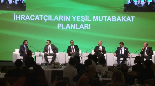  İhracatçıların yeşil mutabakat planları paneli 