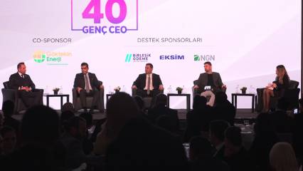  40 Yaş Altı 40 Genç CEO Etkinligi “Dönüştürücü Liderlik” ve “Vizyoner Liderlik” panelleri 